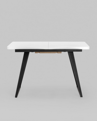 Стол обеденный Stool Group Йорк раскладной 120-160 Белый