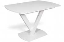 Стол обеденный Цвет мебели Фауст Белый