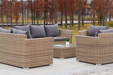 Лаунж-зона 4sis Капучино KDS3S2CT-5-SET Соломенный