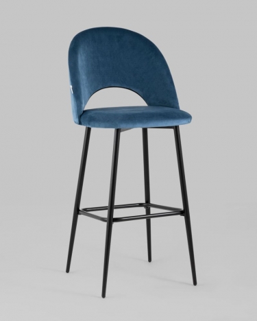 Стул барный Stool Group Меган Пыльно-синий