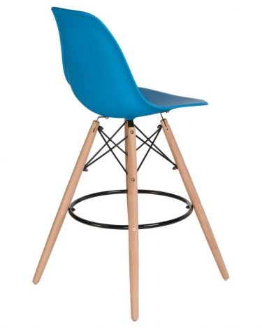 Стул барный DOBRIN DOBRIN DSW BAR Голубой BE-02
