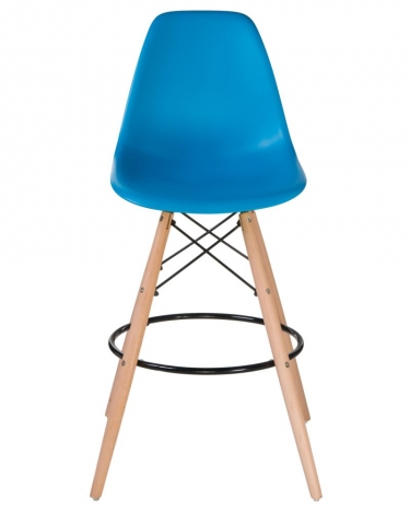 Стул барный DOBRIN DOBRIN DSW BAR Голубой BE-02