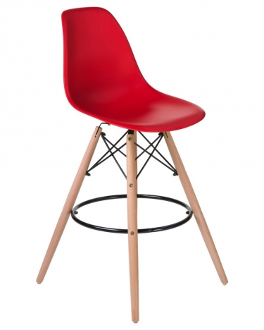 Стул барный DOBRIN DOBRIN DSW BAR Красный R-02