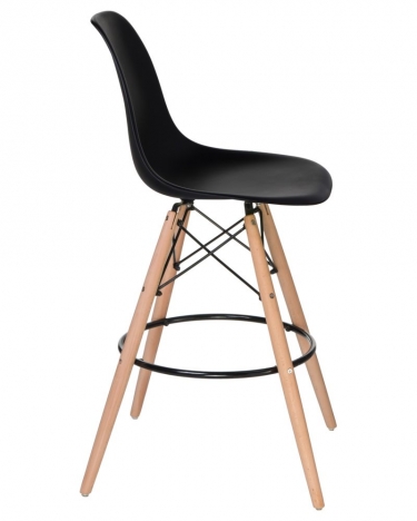 Стул барный DOBRIN DOBRIN DSW BAR Черный B-03