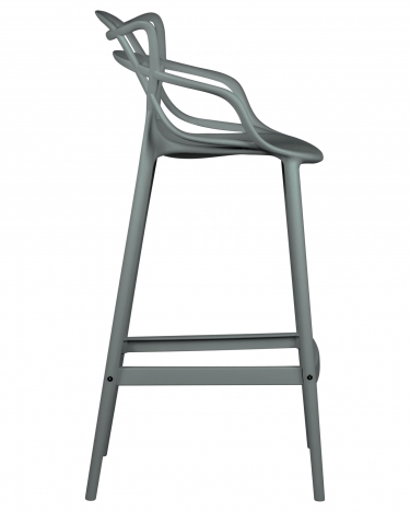 Стул барный DOBRIN DOBRIN MASTERS BAR Серый GR-04