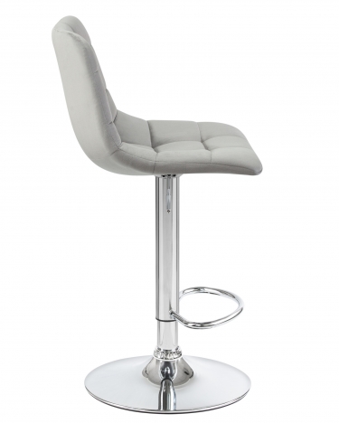 Стул барный DOBRIN DOBRIN TAILOR Серый велюр MJ9-75