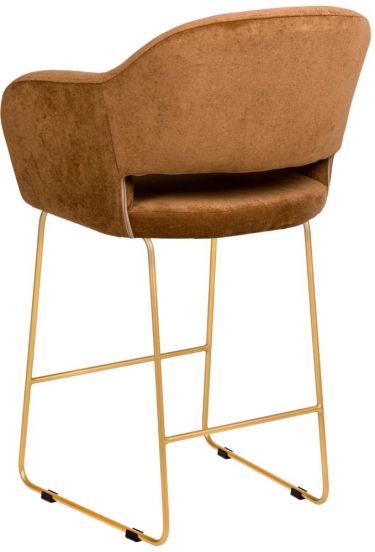 Стул полубарный R-home Oscar ПБ Кор/ЛинкЗолот