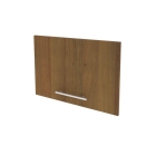 Фасад антресоли низкий - правый Рива FIT MN-FAN R Орех Гварнери