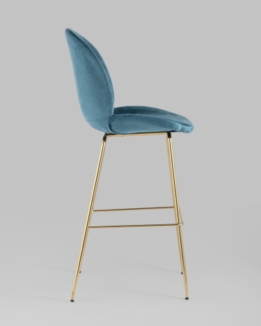 Стул барный Stool Group Beetle gold Маренго