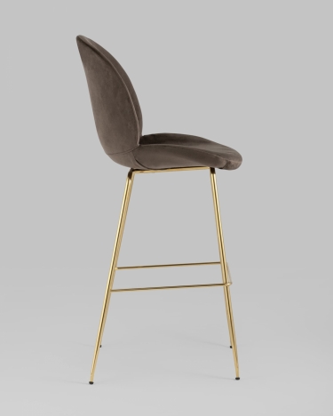 Стул барный Stool Group Beetle gold Коричневый