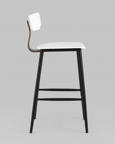 Стул полубарный Stool Group ANT Б пластиковый Белый