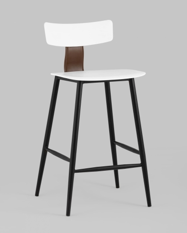 Стул полубарный Stool Group ANT Б пластиковый Белый