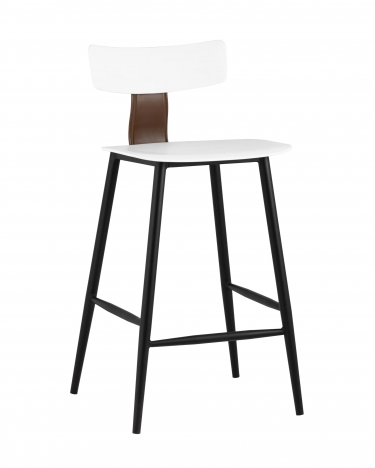 Стул полубарный Stool Group ANT Б пластиковый Белый