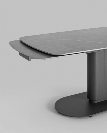 Обеденный стол раскладной Stool Group Глория 170-250 Серый