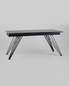 Обеденный стол раскладной Пандора 160-240 Черный мрамор