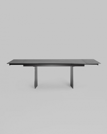 Обеденный стол раскладной Stool Group Селин 180-260 Темный мрамор