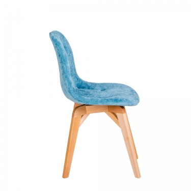 Стул R-home EAMES Блю/Натуральный Дуб