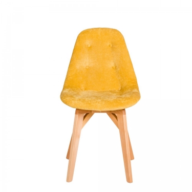 Стул R-home EAMES Желт/Натуральный Дуб