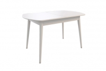 Стол обеденный раздвижной Мебельсон Сальса Белый