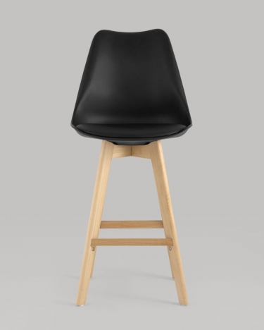 Стул барный Stool Group FRANKFURT экокожа Черный