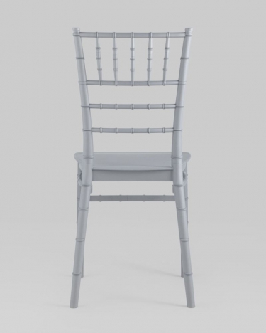 Стул Stool Group Chiavari Кьявари пластик Серебряный