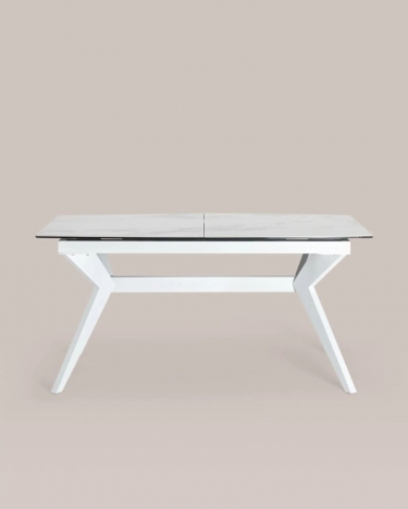 Стол обеденный Stool Group Аркада раскладной 160-210x90 Керамика светлая