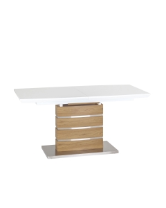 Обеденный стол Генуя раскладной 160-200x90 Белый