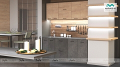 Кухонный гарнитур Loft 2.0 м МАГ-РИВЕР 15574