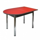 Стол Форт Пристенный ХРОМ 1 кат. 4046 ЛДСП венге