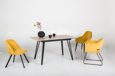 Стол раскладной R-home Диего 140-180 white Дуб
