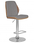 Стул барный DOBRIN DOBRIN PETER Серая ткань AAA 001