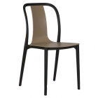 Стул обеденный DOBRIN DOBRIN ADAM черный/бежевый