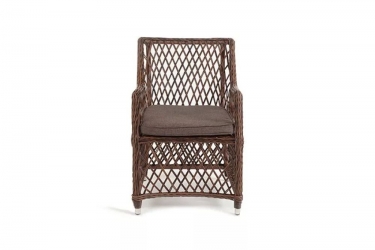 Обеденная группа плетеная 4sis Эспрессо-150 L ECL6T-7-SET brown