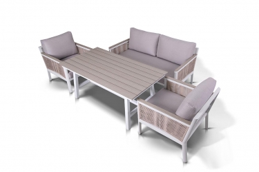 Комплект садовый для лаунж-зоны 4sis Сан Ремо SRS2C2T-4-SET
