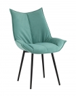 Стул обеденный Stool Group Осло велюр Мятный