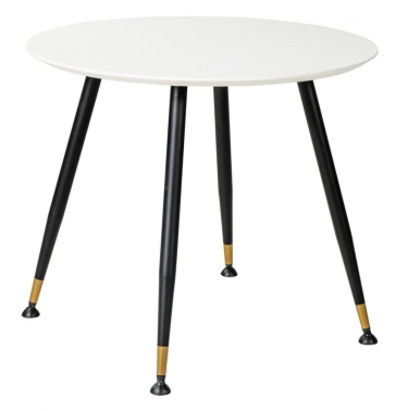 Стол R-home Месси d860 Белый со скосом