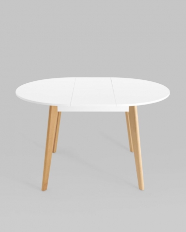 Стол раздвижной Stool Group Rondo 100-135 Бук/белый