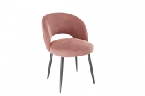 Стул Мебельсон Моли CHS.04 роза велюр/черный