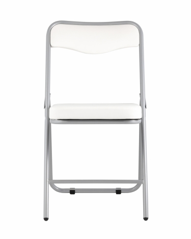 Складной стул Stool Group Джонни silver экокожа Белый