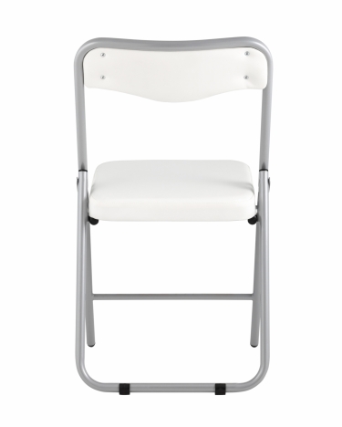Складной стул Stool Group Джонни silver экокожа Белый