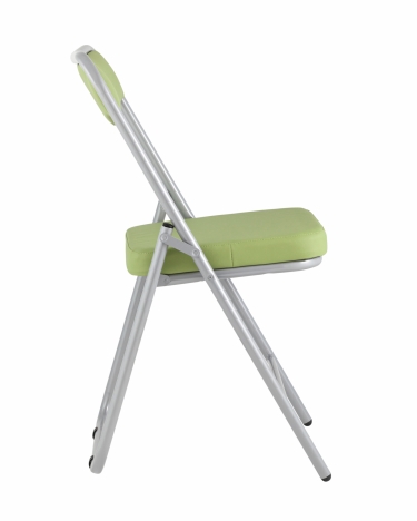 Складной стул Stool Group Джонни silver экокожа Салатовый