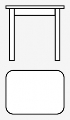 Стол заоваленный ПФ-175, 1000590 мм, тростник/венге/хром брифинг